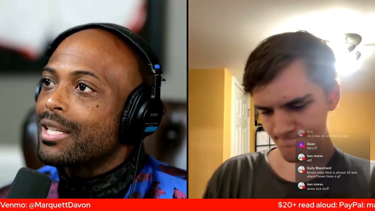 White Man CONFRONTS Marquett About Charlie Kirk & Nick Fuentes